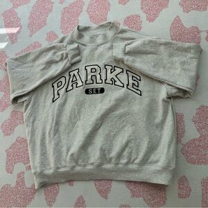 Set x Parke Varsity Mockneck - Orca - XXL - Heritage Terry